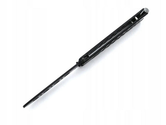 Treniruojamasis balisong peilis, juodas su dėklu