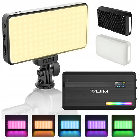 ULANZI VIJIM VL 196 LED RGB nuolatinis specialiųjų efektų apšvietimas