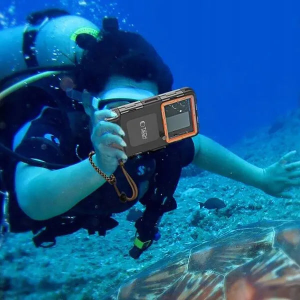 Universalus vandeniui atsparus dėklas Tech-Protect IPX8 Universal Diving Waterproof