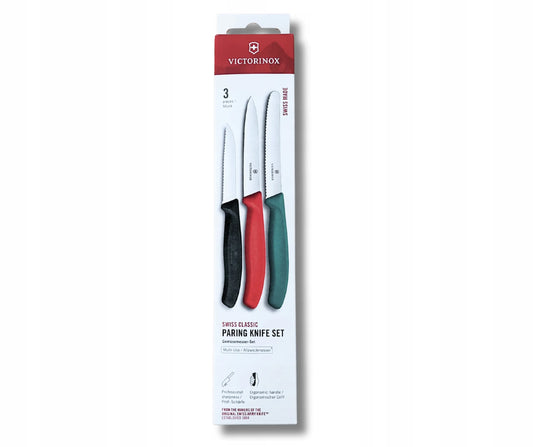 Victorinox peilių rinkinys 3 vnt. 6.7116.34C1 3 spalvų