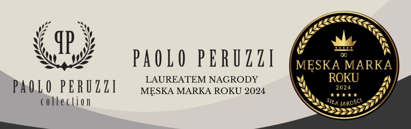 Vyriškas klasikinis odinis juosmens krepšelis Paolo Peruzzi rudas