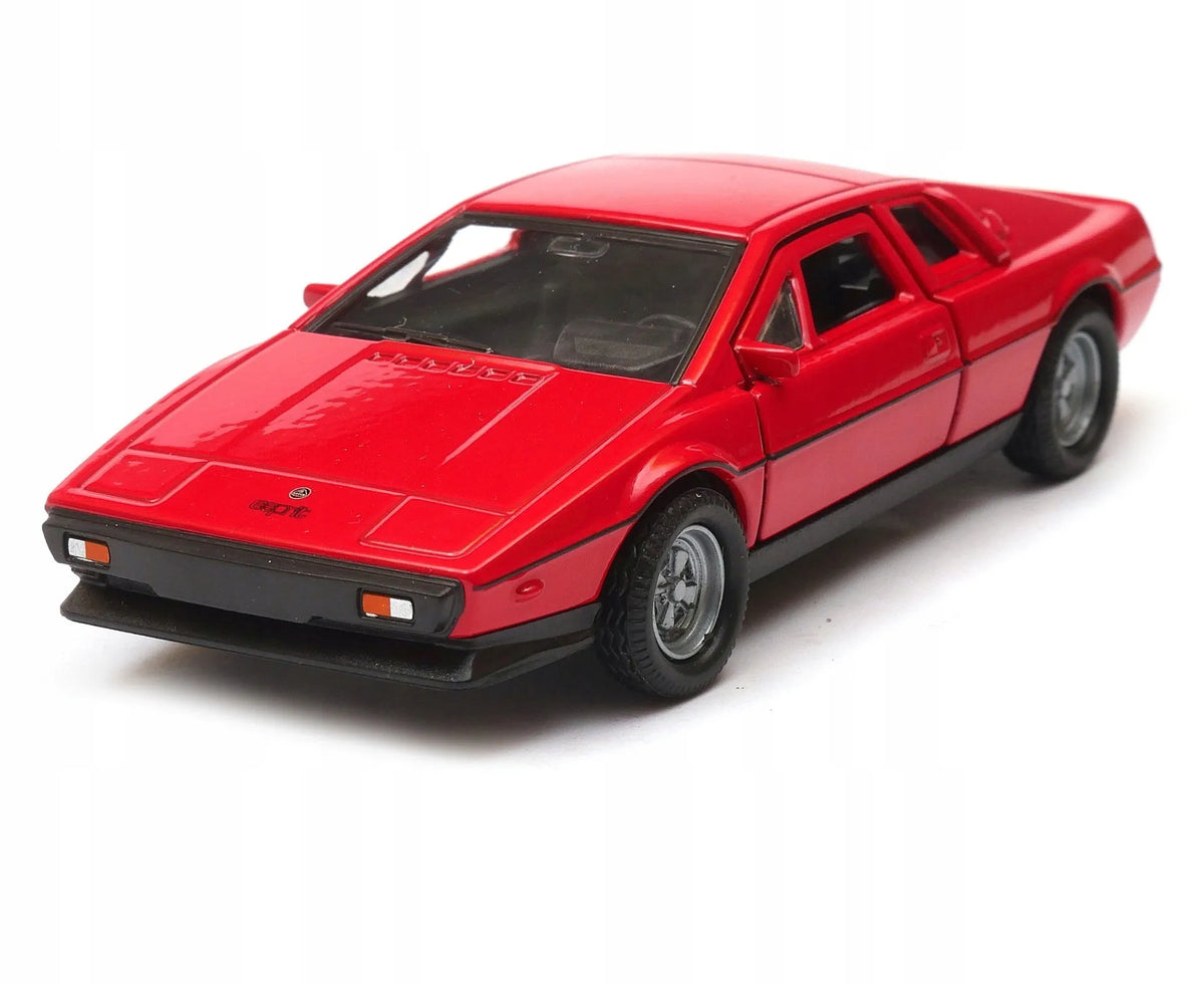 Welly Lotus Esprit Type 79 raudonas metalinis modelis 1:34