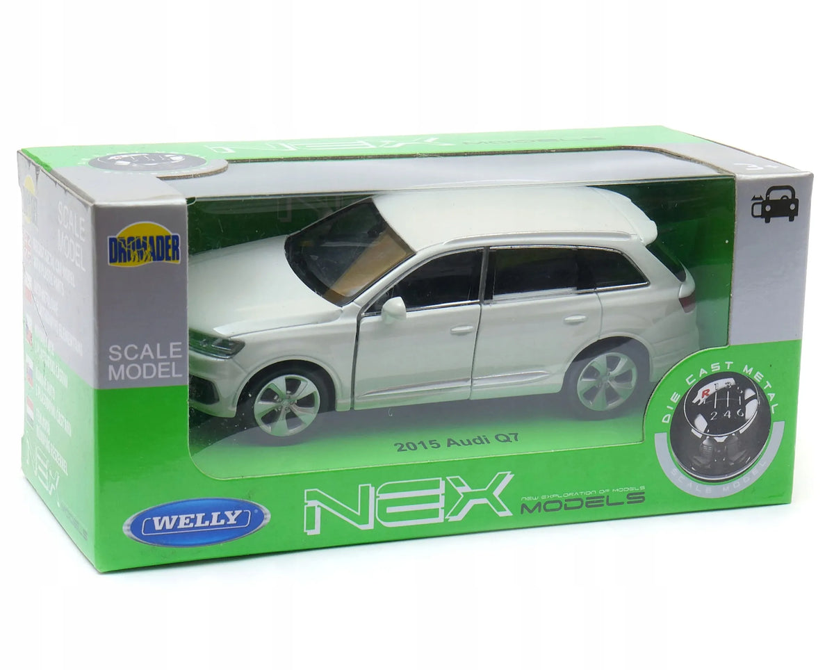Welly Nex metalinis Audi Q7 modelis, 1:34–39 mastelio