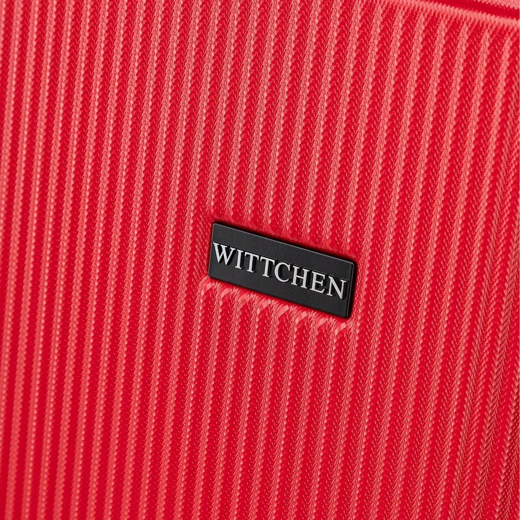 WITTCHEN didelis raudonas kieto korpuso lagaminas iš ABS, 56-3A-603-30, 96 l