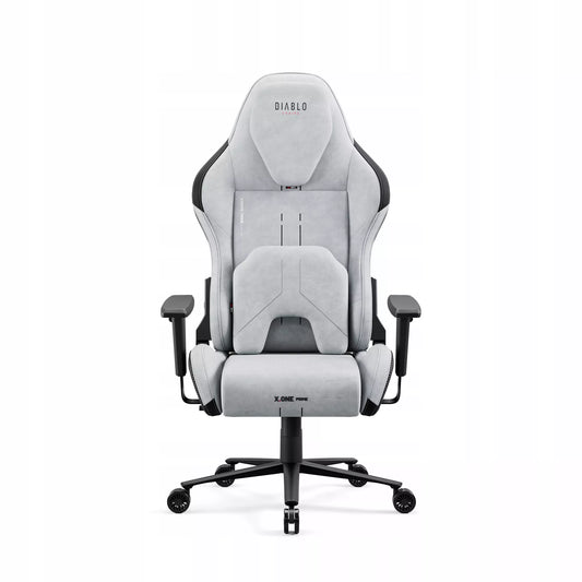 Žaidimų kėdė Diablo Chairs X.One Prime, pilkas audinys