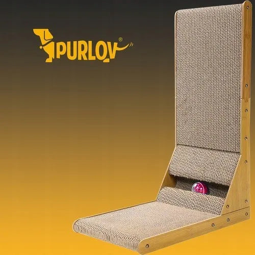 Žema draskyklė ir draskymo kilimėlis „Purlov“, iki 60 cm