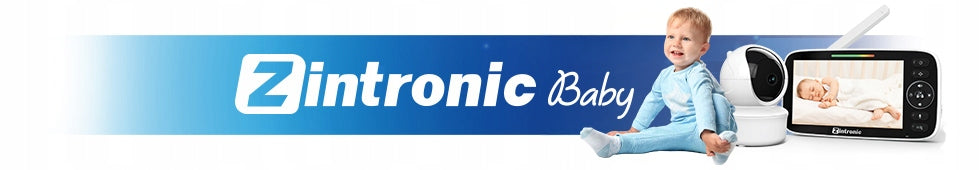 Elektroninė sukama kūdikio auklė "Baby Monitor" 5" kamera + ekranas tiesioginei peržiūrai