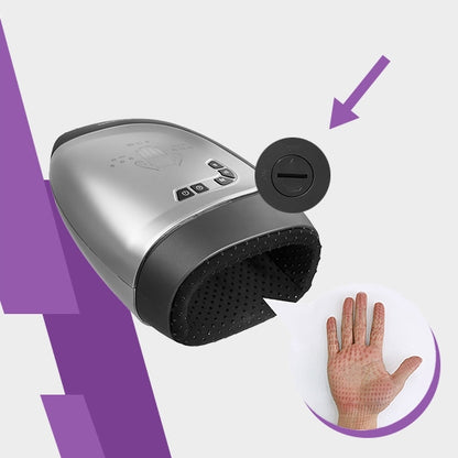 Rankų ir riešų masažuoklis su šildymu, skirtas reabilitacijai ir degeneracijoms