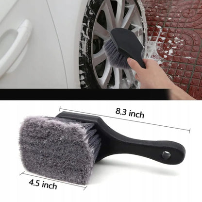 13 priemonių detalaus automobilių valymo rinkinys su šepetėliais