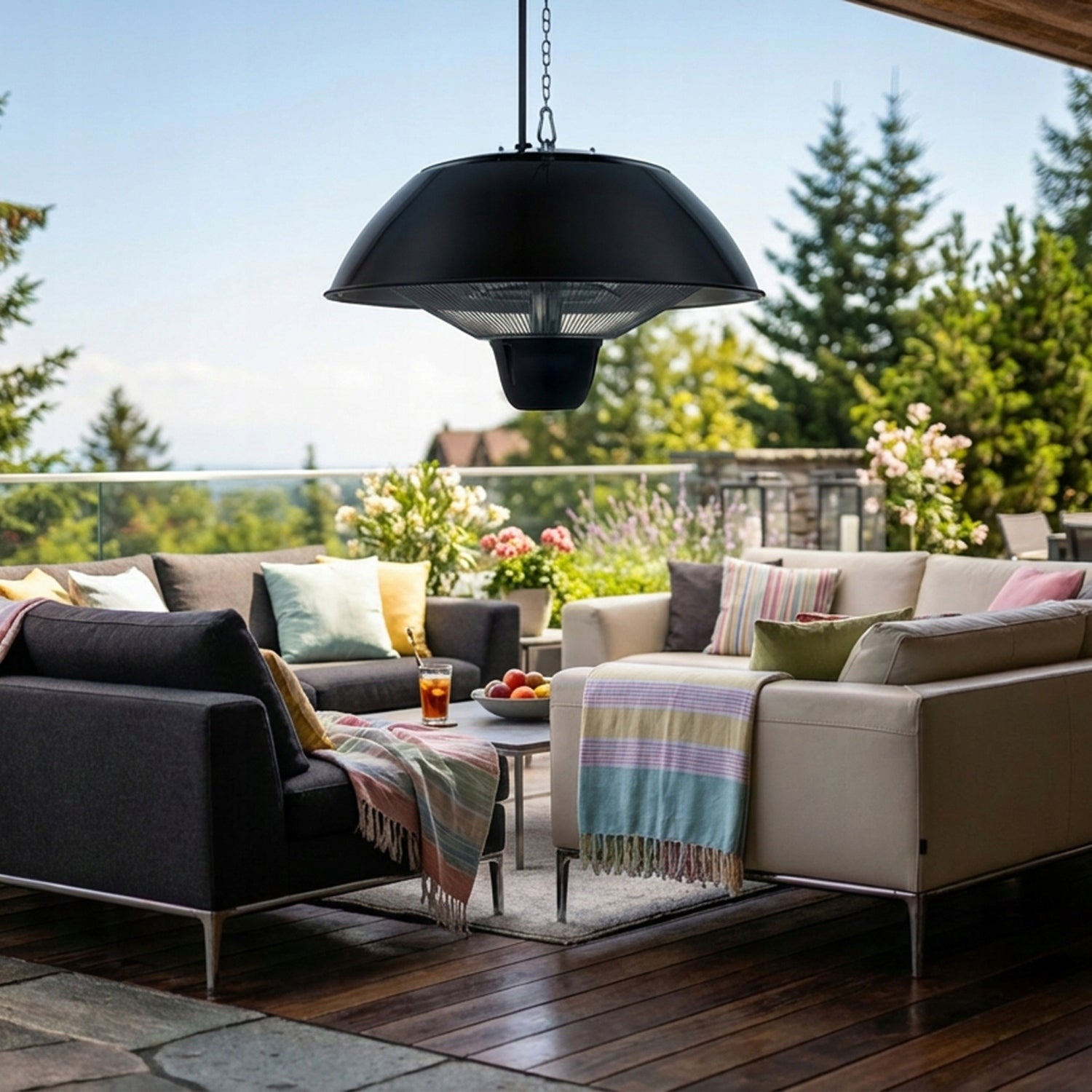 IR RADIATOR šildymo lempa elektrinis TERASO ŠILDYTUVAS 1500W