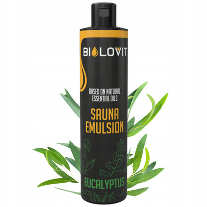 10 vienetų Bilovit saunos emulsijų rinkinys, natūralūs aromatai, 250 ml