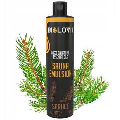 10 vienetų Bilovit saunos emulsijų rinkinys, natūralūs aromatai, 250 ml