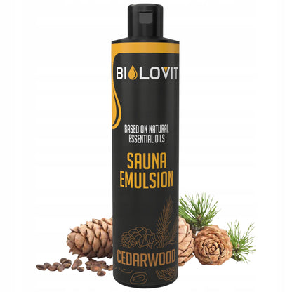 10 vienetų Bilovit saunos emulsijų rinkinys, natūralūs aromatai, 250 ml