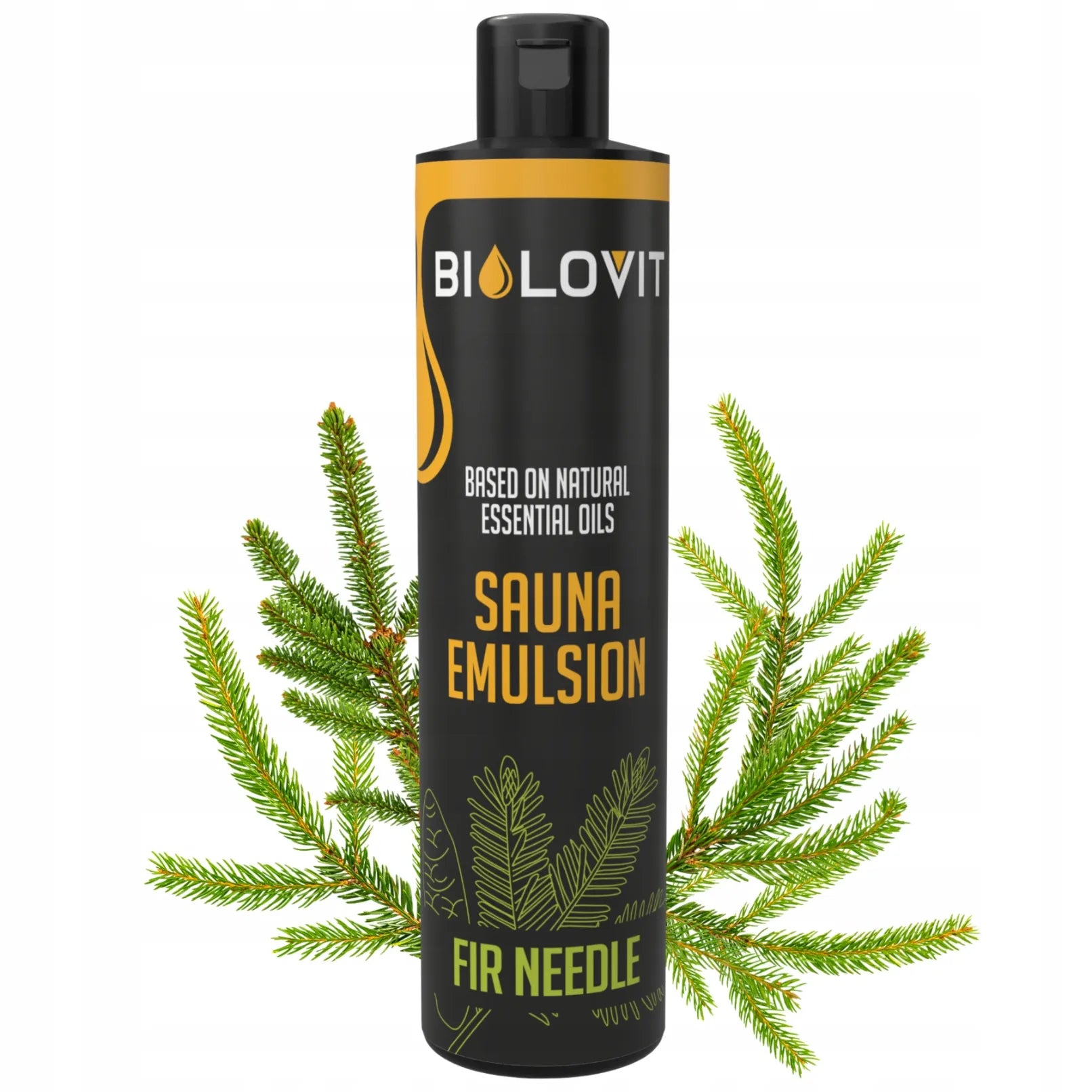 10 vienetų Bilovit saunos emulsijų rinkinys, natūralūs aromatai, 250 ml