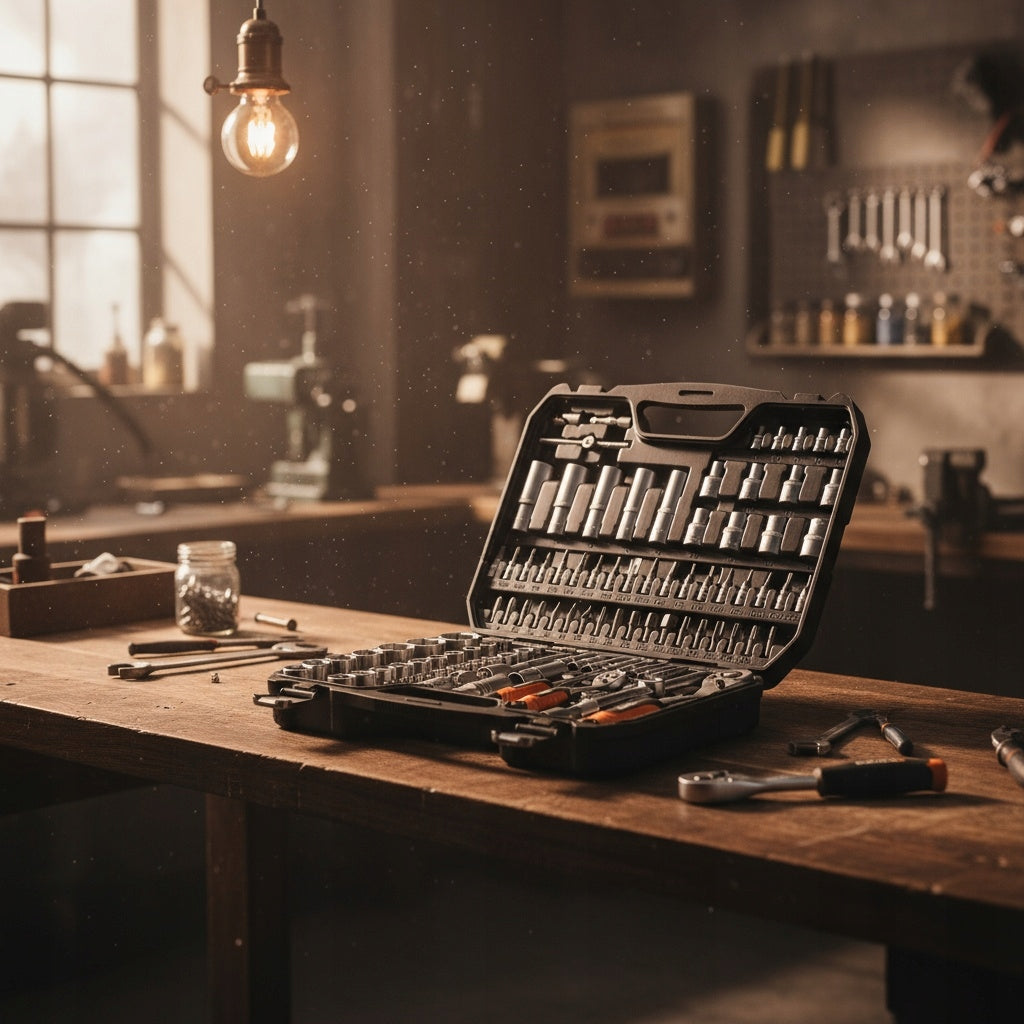 NEO Lizdasūkio Raktų Rinkinys 110 Elementų 1/2" 1/4" - Lizdasūkių Raktų CrV Neo Tools