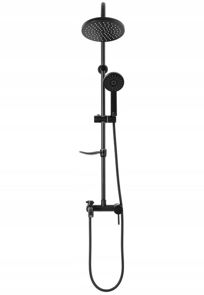 Dušo komplektas LUIS Matinis Juodas BLACK REA