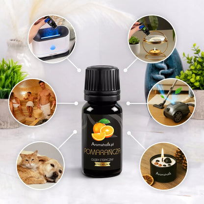 10x Eterinis Aliejus - 100% Natūralių Eterinių Aliejų Rinkinys Aromaterapijai