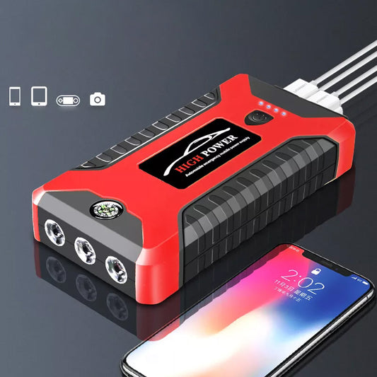 12V AUTOMOBILIO UŽVEDIMO ĮRENGINYS POWERBANK AVARINIS 12V