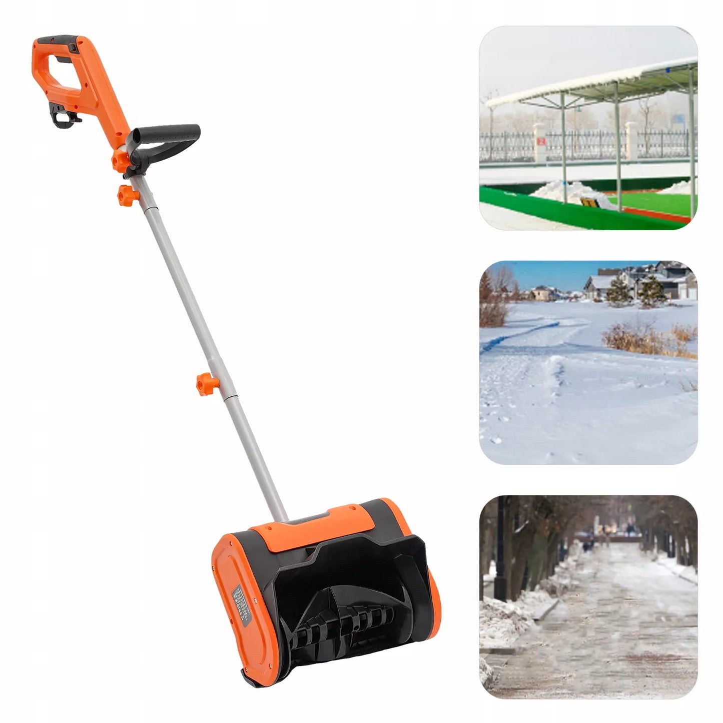 1800W 32cm elektrinis sniego kastuvas