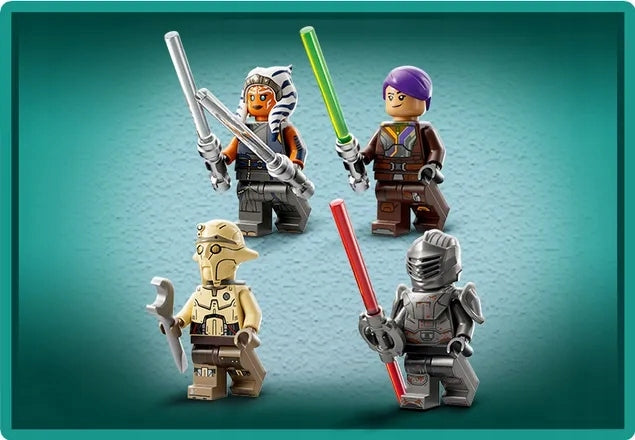 LEGO Star Wars „Jedi“ kosminis laivas T-6 Ahsokos Tano – 75362