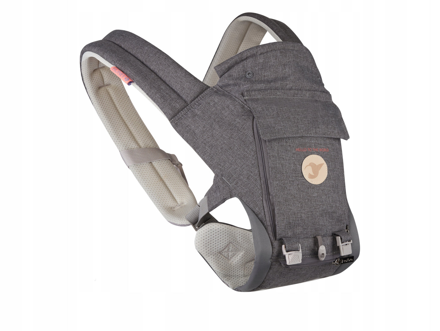 Kengūrinėnešynėlė HONEY 12in1 iki 18 kg vaiko svorio