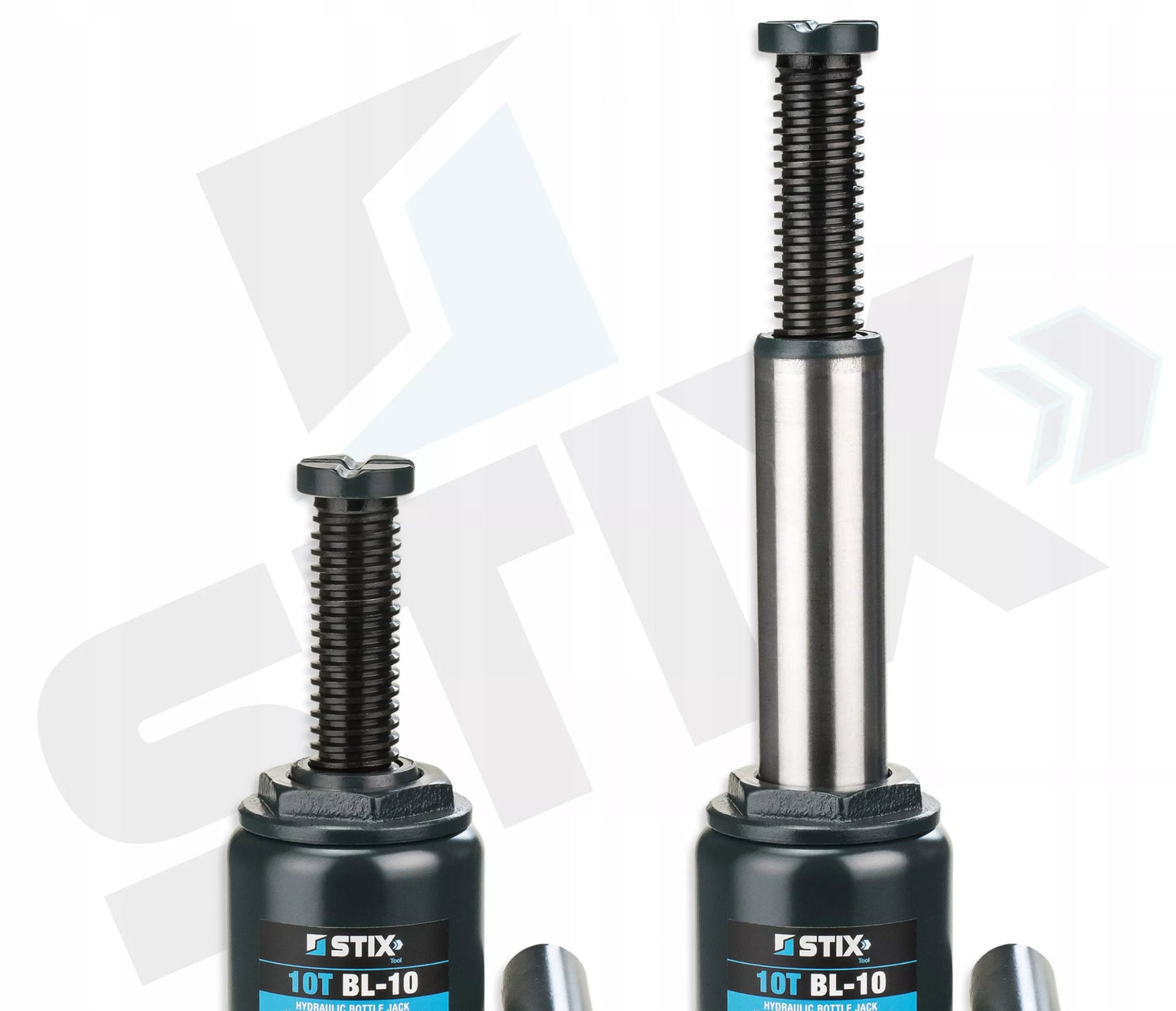 AUTOMOBILIO KĖLIKLIS 10T 200-405mm STULPINIS BUTELINIS HIDRAULINIS BL-10
