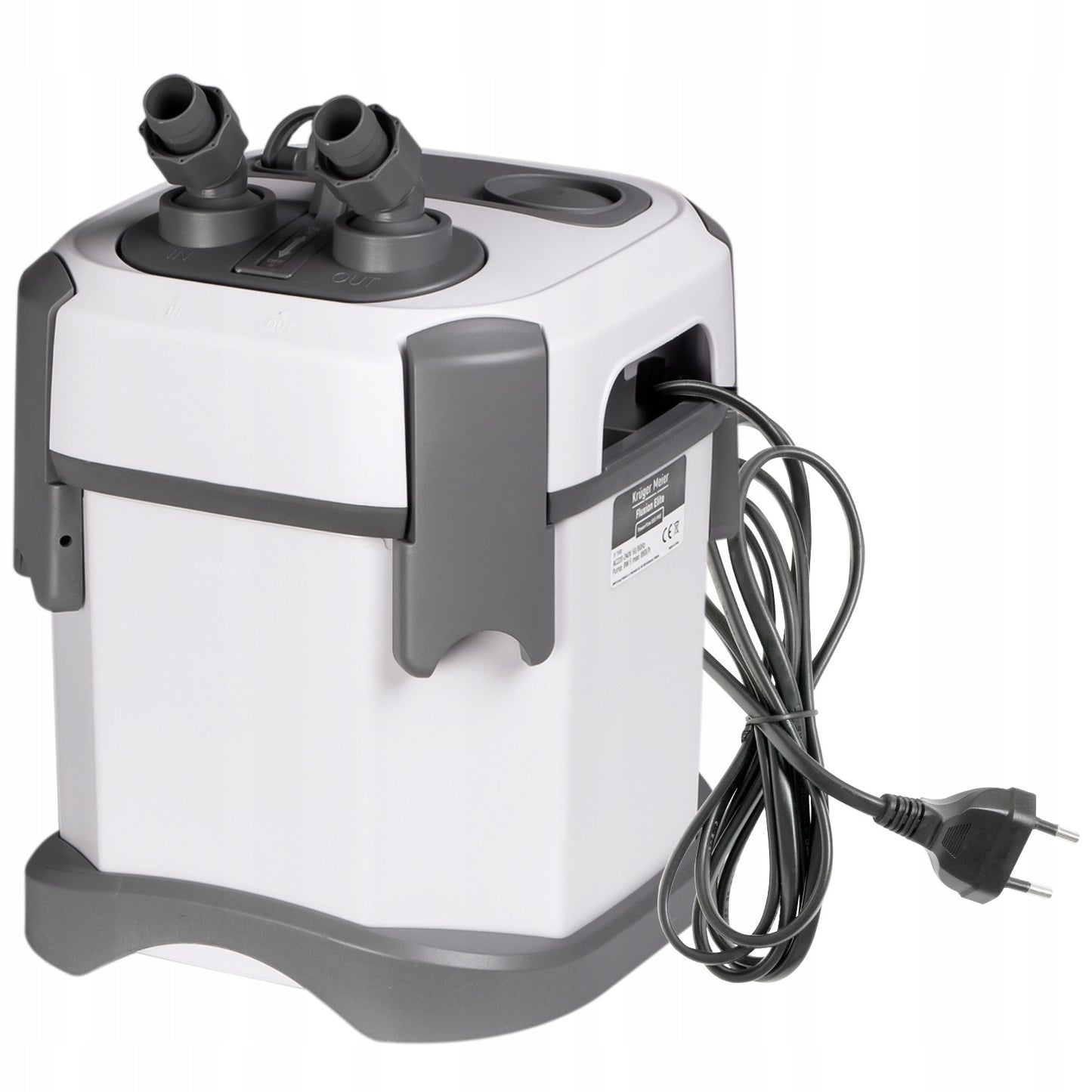 IŠORINIS FILTRAS SU REGULIAVIMU IR SKIMERIU, MAŽAS, NAŠUMAS 250l/h - 650l/h, 8W