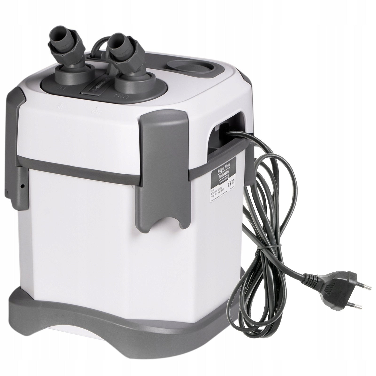 IŠORINIS FILTRAS SU REGULIAVIMU IR SKIMERIU, MAŽAS, NAŠUMAS 250l/h - 650l/h, 8W