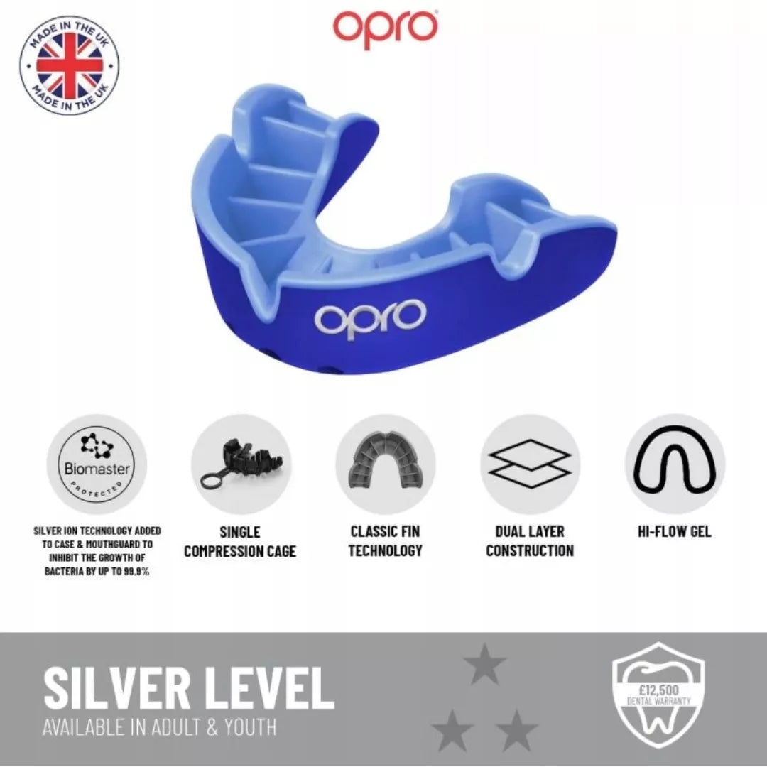 Opro Burnos apsauga vaikams Silver Skaidri