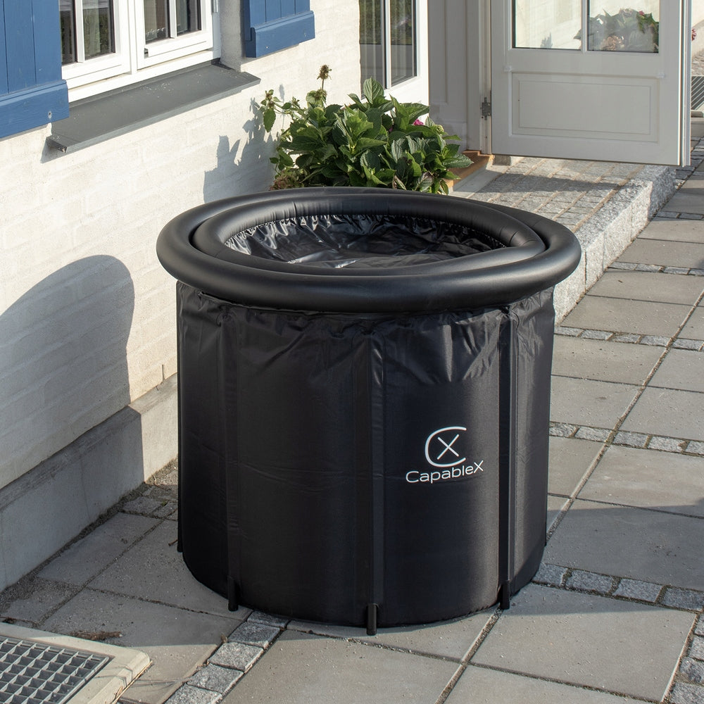 BALIA BANIA vandens vonia ledinė statinė CAPABLEX 420L dangtis 420L