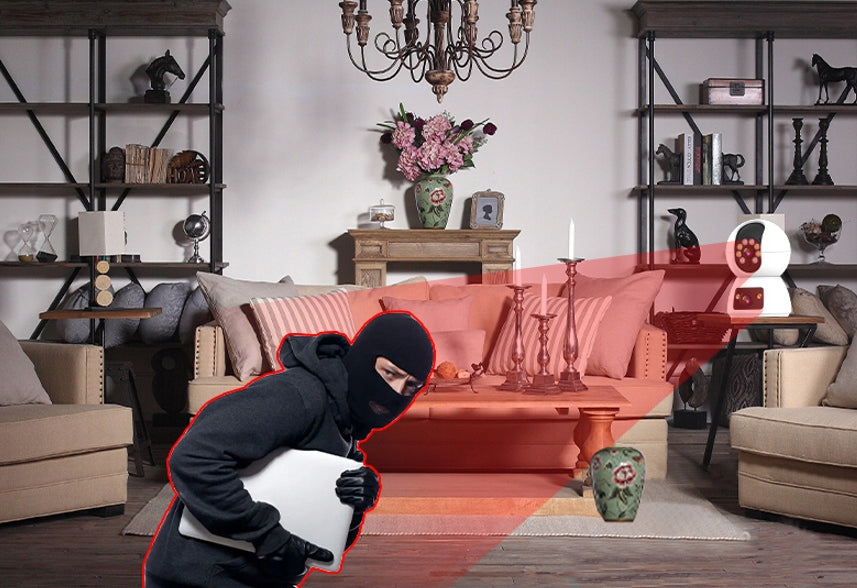 TUYA SMART WIFI IP KAMERA 6MP 2 OBJEKTYVAIS VAIKŲ PRIEŽIŪROS PTZ VIDAUS TIESIOGINĖ HD