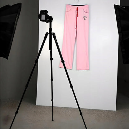 2 vnt. fotografijos rinkinys: 2 fotoaparatų lempos + stovai + 50x70 cm softboksai