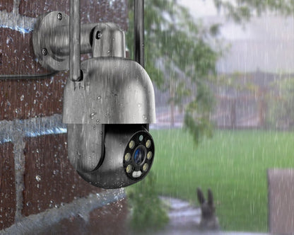 Lauko "WiFi" IP kamera 8MPx 4K SIGNALIZACIJA