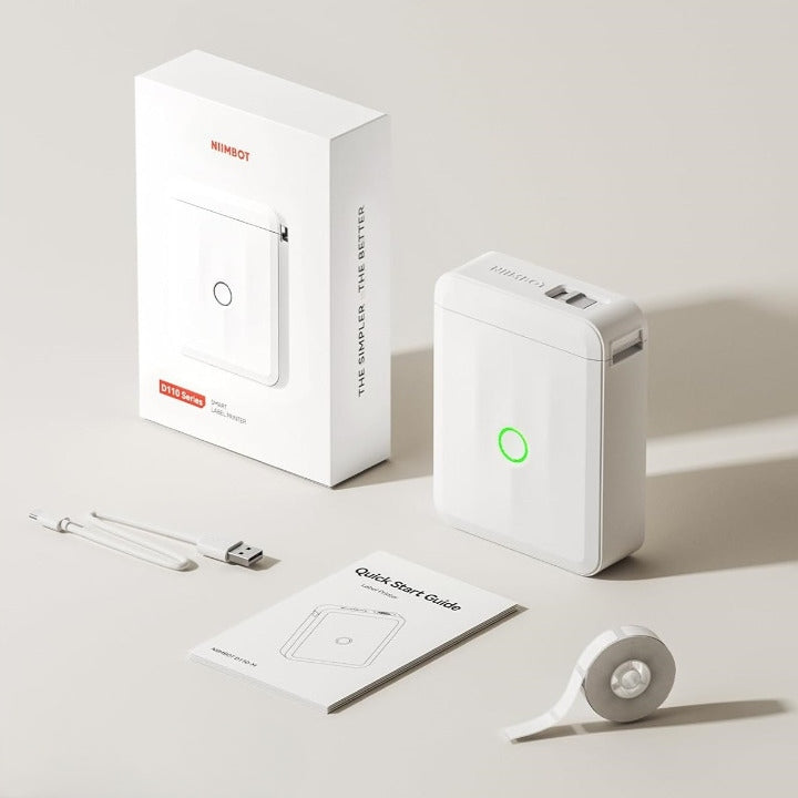 Terminis etikečių spausdintuvas lipnios juostos Niimbot D110 2024 D110_M