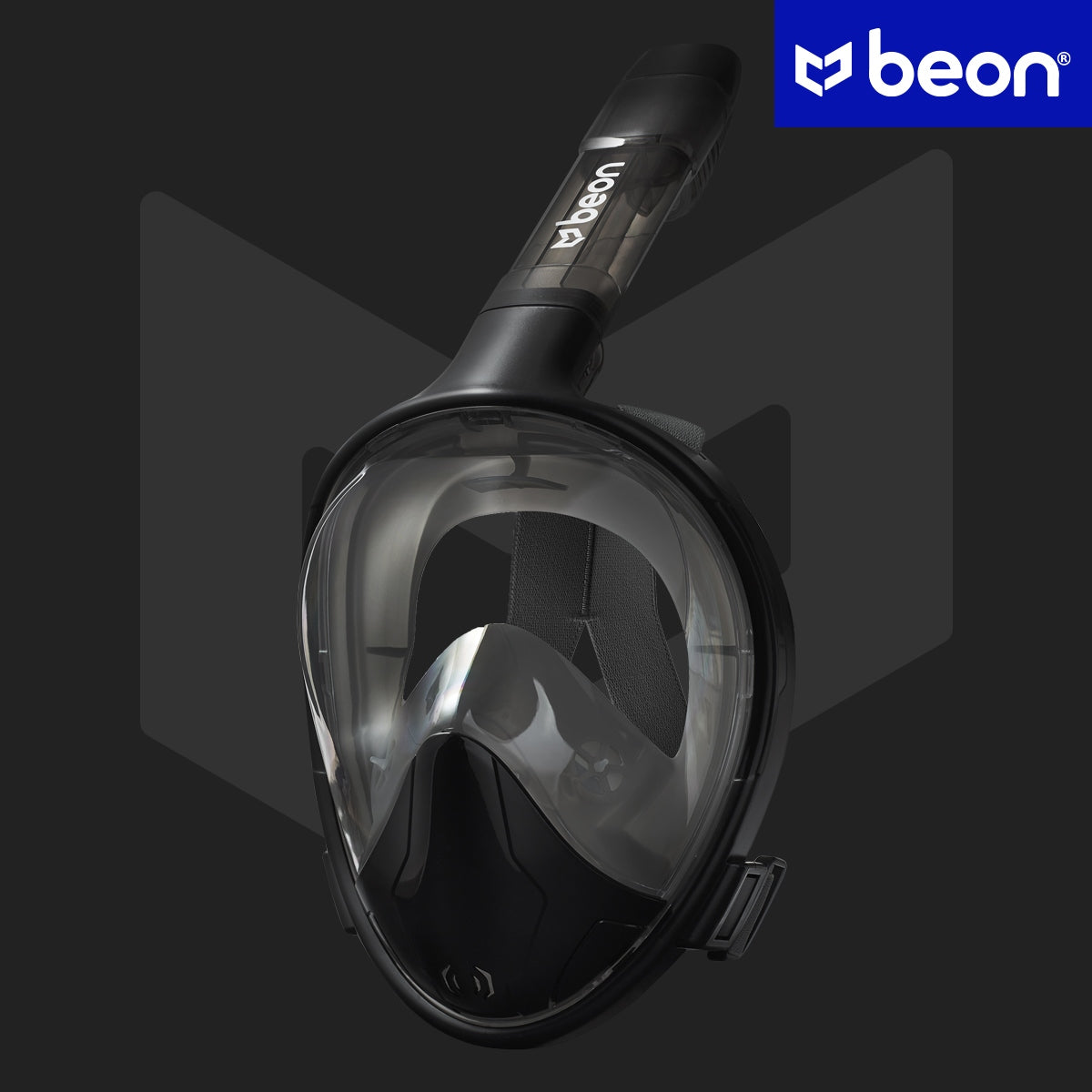 Viso veido nardymo kaukė, plaukiojimui ir snorkelingui, L/XL dydis