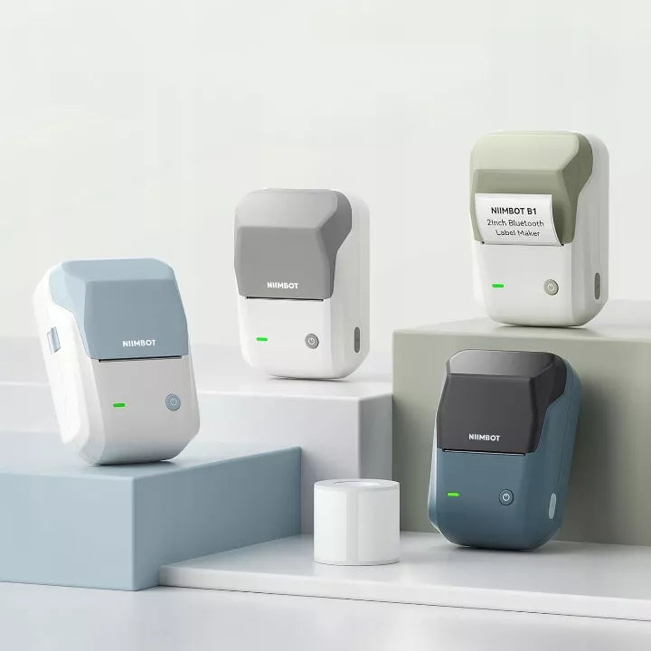 B1 Niimbot Bluetooth lipnių etikečių terminis spausdintuvas