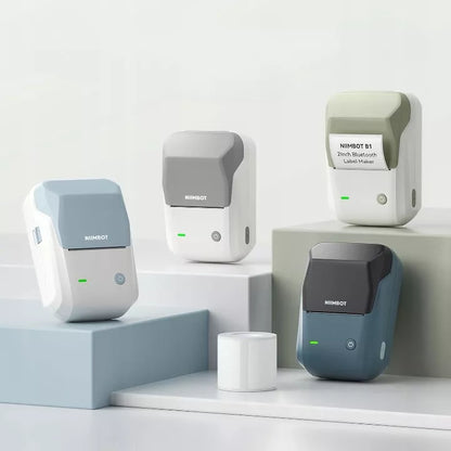 B1 Niimbot Bluetooth lipnių etikečių terminis spausdintuvas