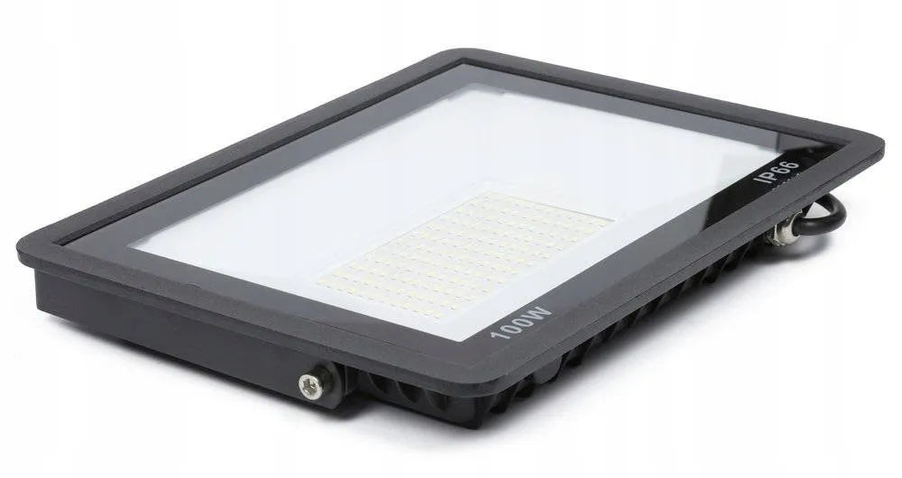 2x 100W LED prožektorių rinkinys su stovu – 200W darbo apšvietimas statyboms IP66