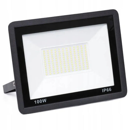 2x 100W LED prožektorių rinkinys su stovu – 200W darbo apšvietimas statyboms IP66