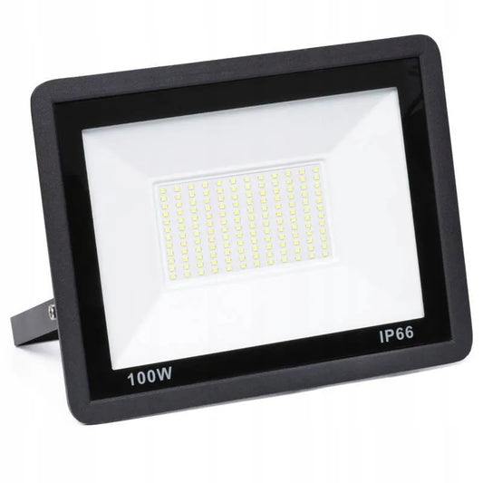 2x 100W LED prožektorių rinkinys su stovu – 200W darbo apšvietimas statyboms IP66