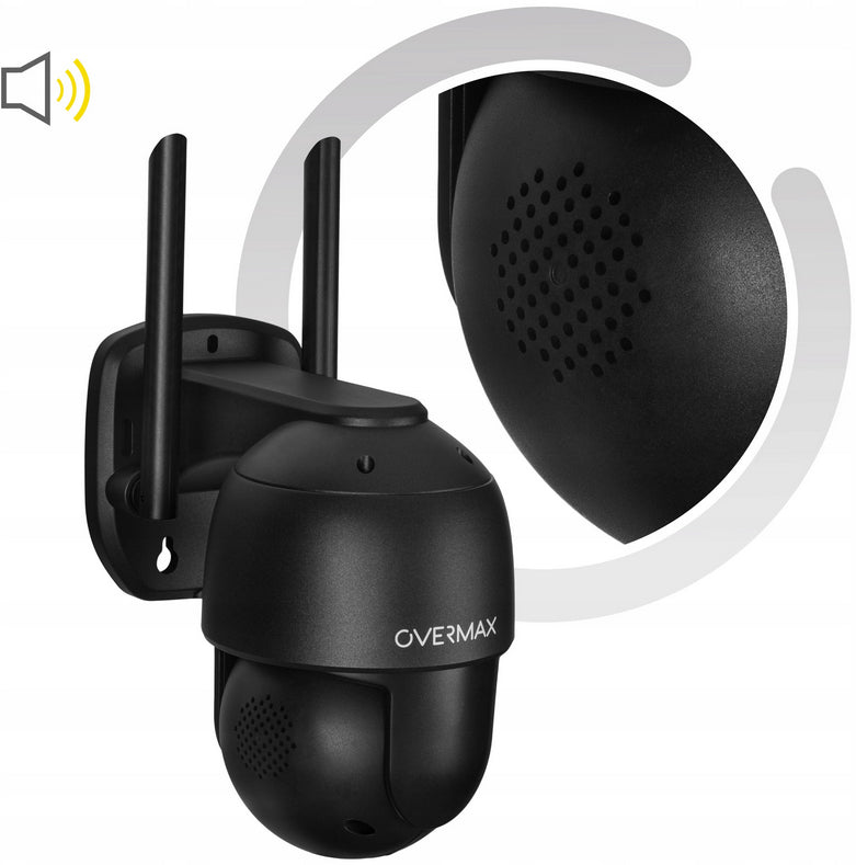 2x Lauko Pasukama Kamera LAN 12 LED Diodų IP66 WIFI FULL HD 4x Zoom 25s