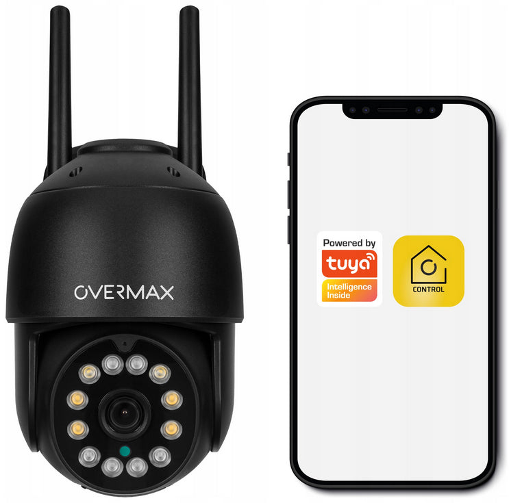 2x Lauko Pasukama Kamera LAN 12 LED Diodų IP66 WIFI FULL HD 4x Zoom 25s