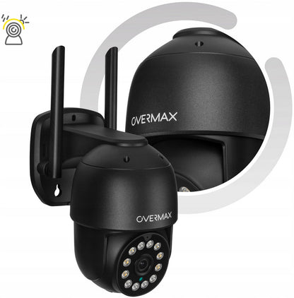 2x Lauko Pasukama Kamera LAN 12 LED Diodų IP66 WIFI FULL HD 4x Zoom 25s