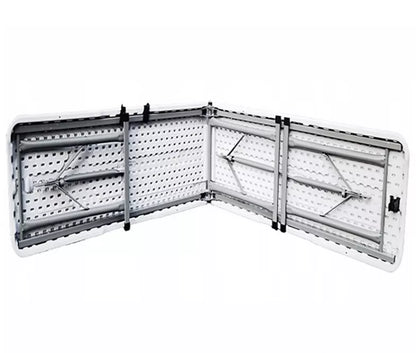 2x STOVĖJIMAS KETRINGOVAS SODININKŲ BANKETINIS SULANKSTOMAS NEŠIOJAMAS 180 cm STABILUS