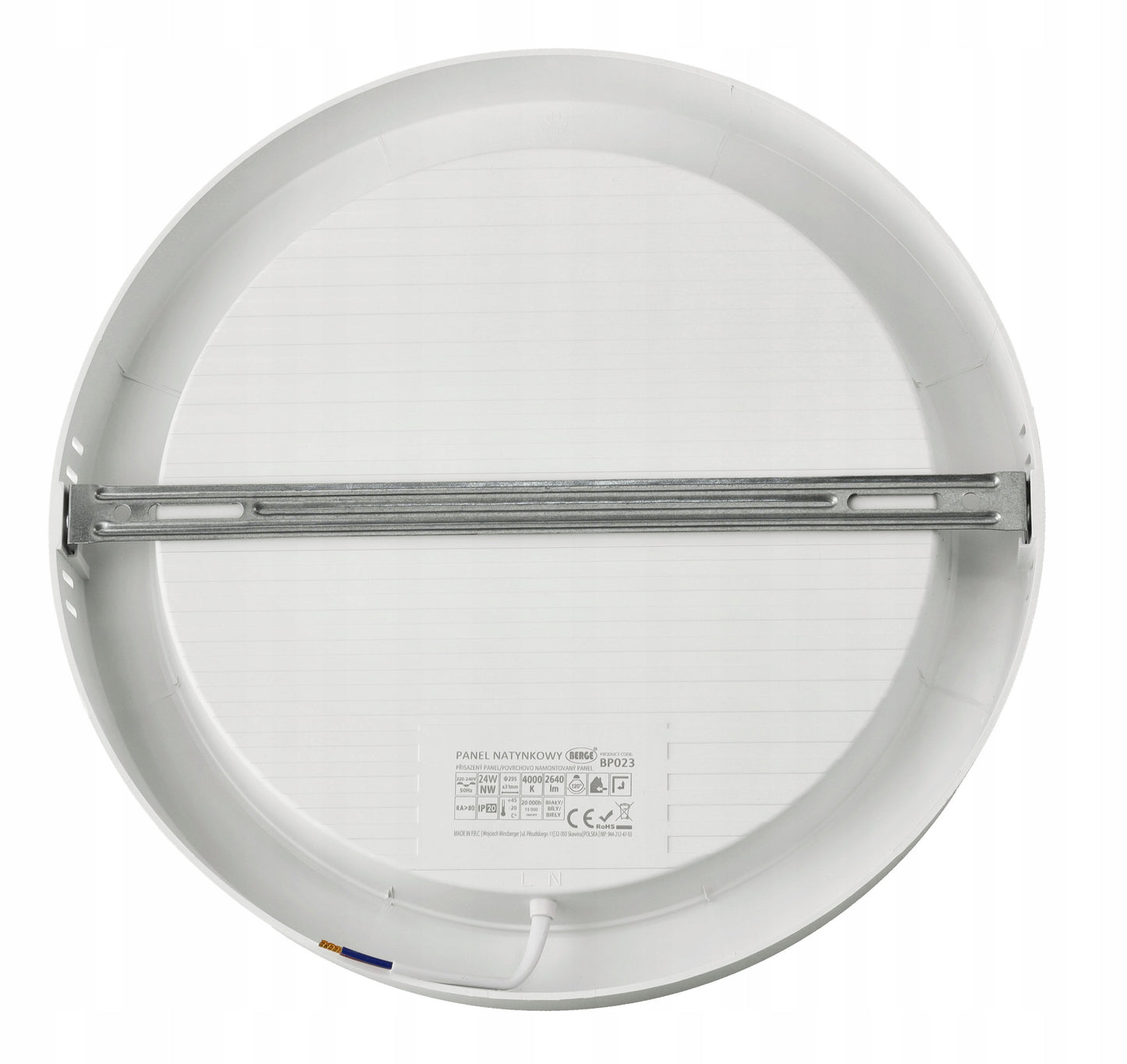 2x LED Panel Šviestuvas Lubinis Paviršinis 24W 2640lm 4000K Virtuvei