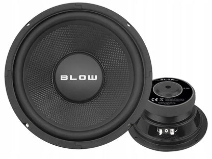 2x Galingas automobilinis bosinis garsiakalbis žemų dažnių Woofer 200W 6,5 colio 165 mm