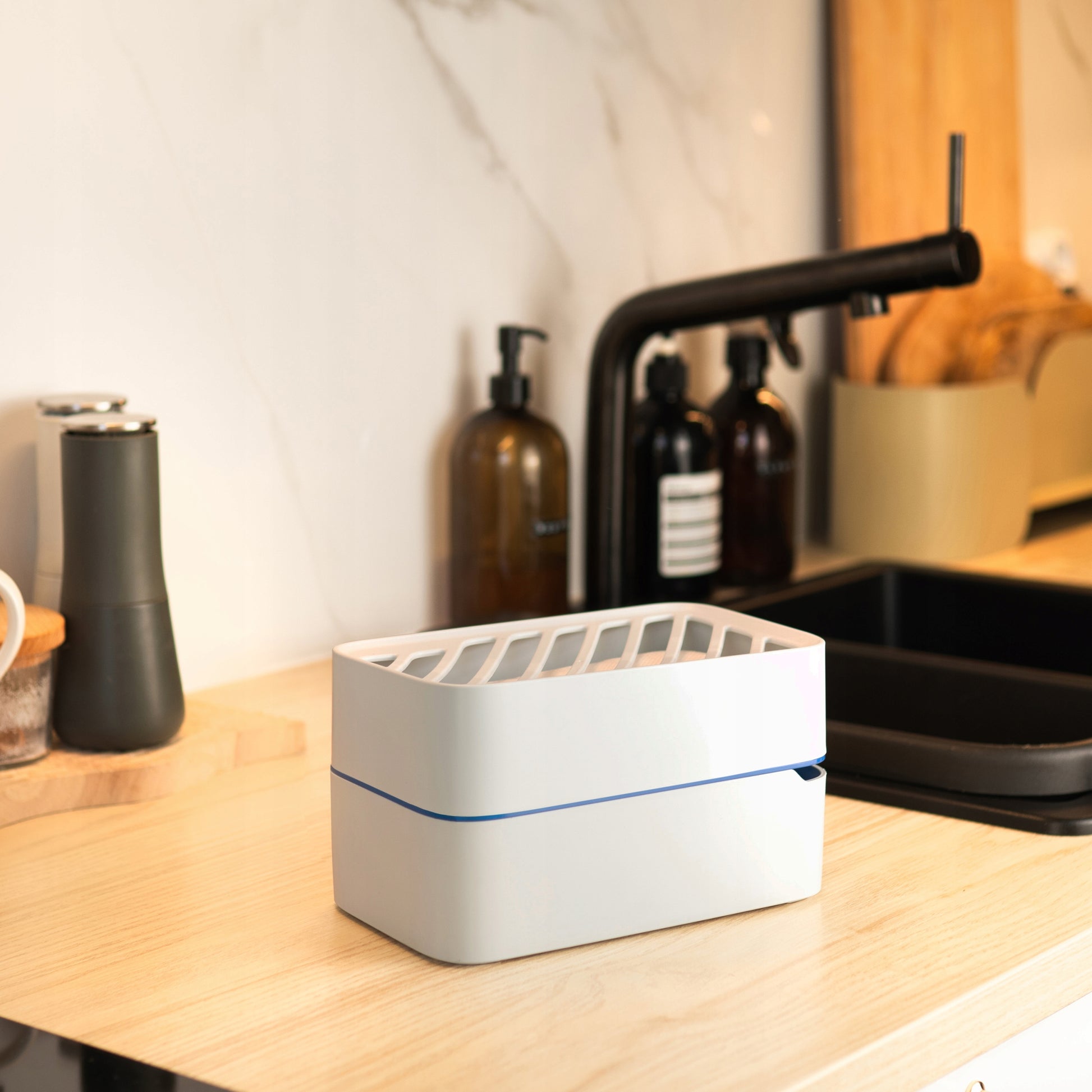 2x Wessper drėgmės surinkėjas oro sausintuvas su plūde + 2x įdėklas 500g