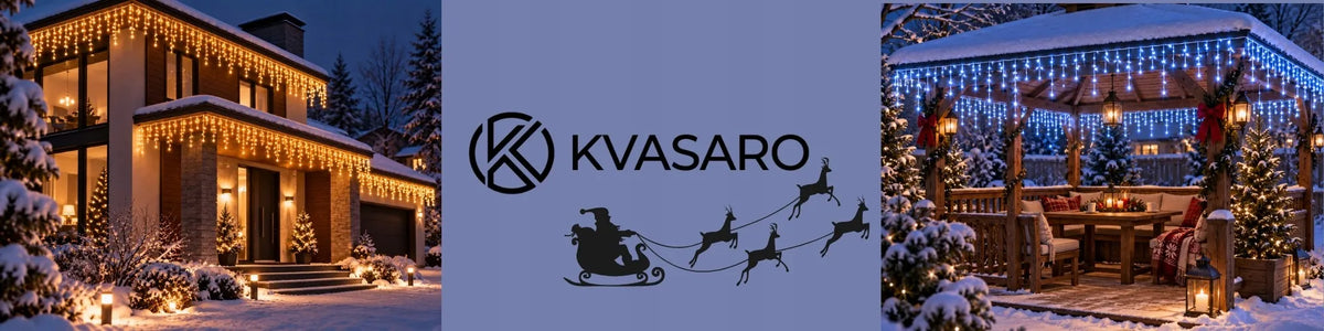 300 LED varvekliai lauko girlianda 12m šilta balta + šaltas blyksnis