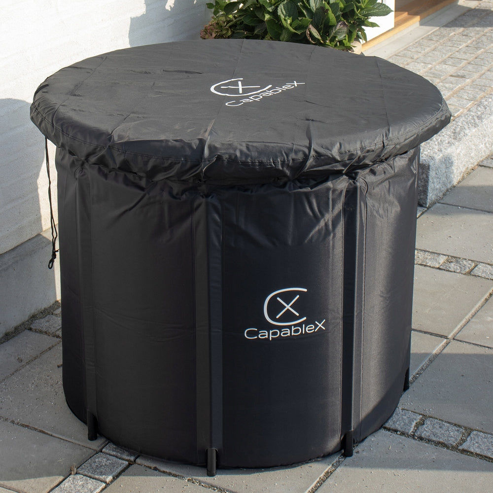 BALIA BANIA vandens vonia ledinė statinė CAPABLEX 420L dangtis 420L