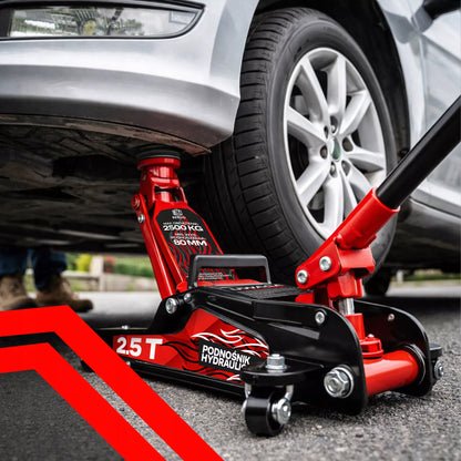 ŽEMAS PROFILIS AUTOMOBILIO PAKĖLĖJAS 80-399 mm 2,5T KĖLIKLIS
